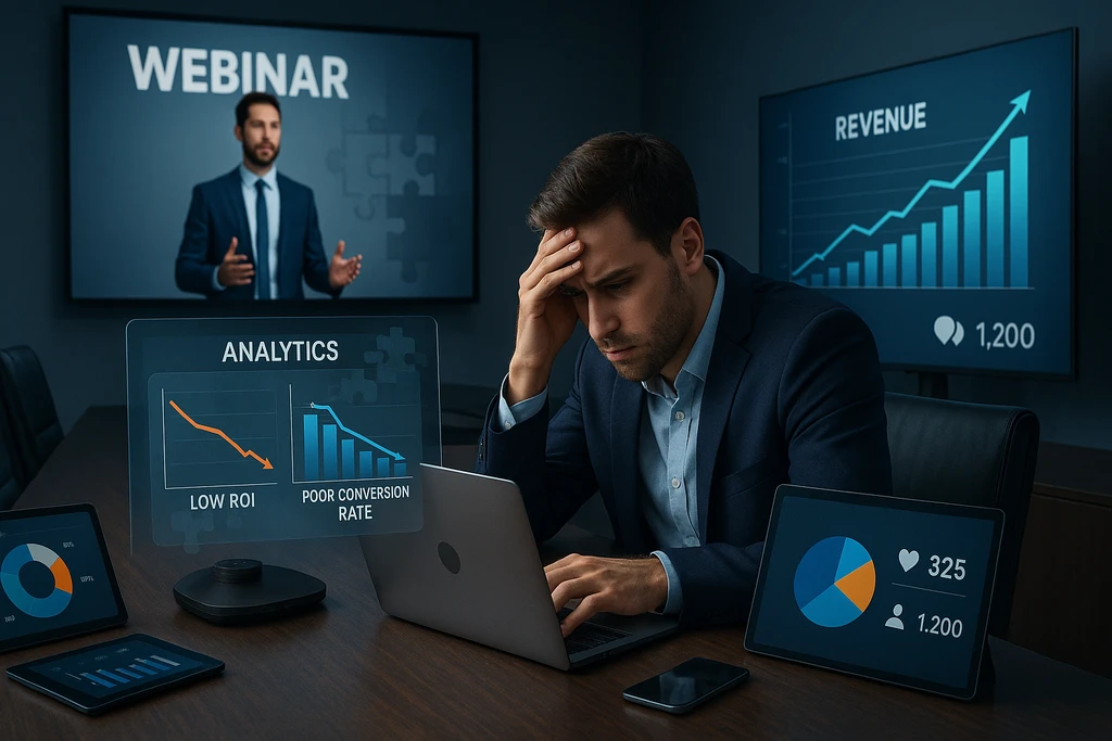 Why Your $5,000 Webinar Platform Still Produces $500 Results (And How to Fix It)