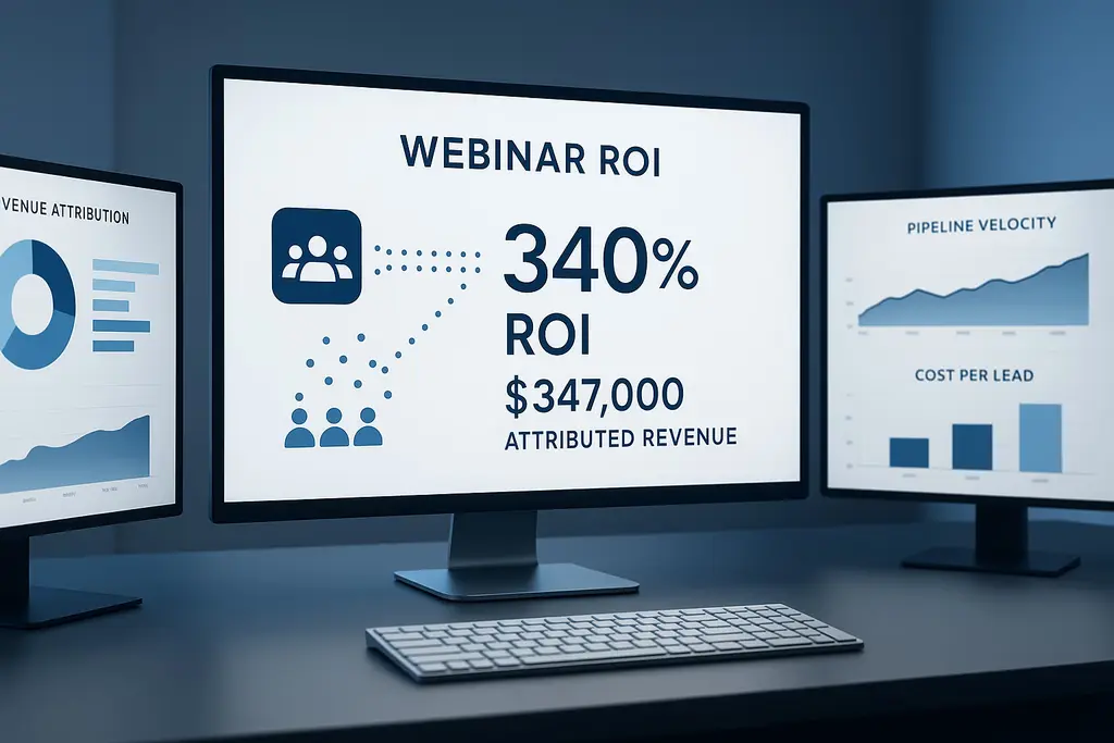 How Do I Measure The ROI Of My Webinars: The 7-Metric Framework That Proves Marketing Impact